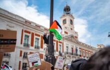 تظاهرات در ۱۰۰ شهر و روستای اسپانیا علیه رژیم صهیونیستی