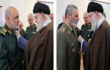 فرماندهان‌ کل ارتش و سپاه مفتخر به دریافت نشان فتح شدند