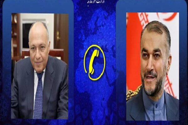 گفتگوی وزیران خارجه ایران و مصر درباره روابط دوجانبه و تحولات غزه