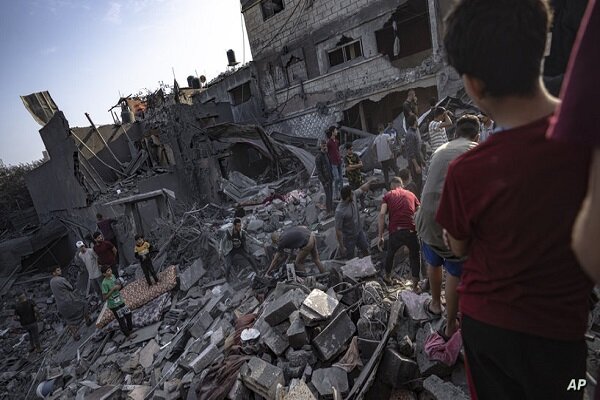تداوم بمباران بخش‌های مسکونی نوار غزه توسط اشغالگران صهیونیست