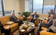 دیدار حسین امیرعبداللهیان با دستیار ویژه دبیر کل سازمان ملل متحد