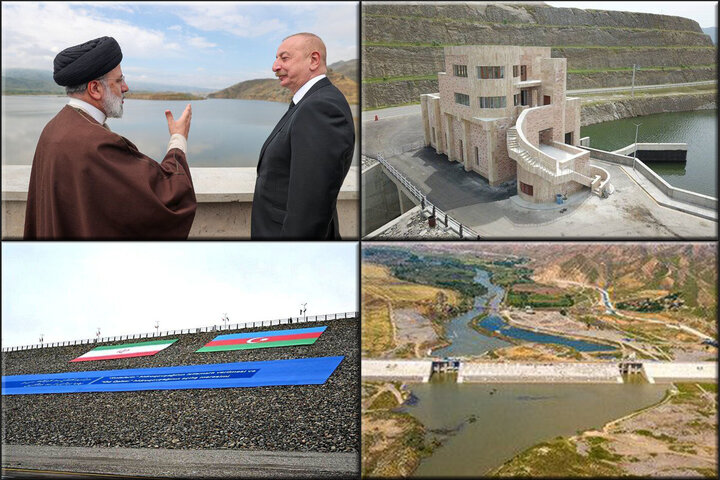 رئیسی:مرزهای دو کشور یک فرصت است/ علی‌اف:دنیا دوستی ما را می‌بیند