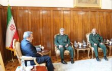 دیدار فرماندهان ارتش و سپاه با وزیر امور خارجه دولت چهاردهم