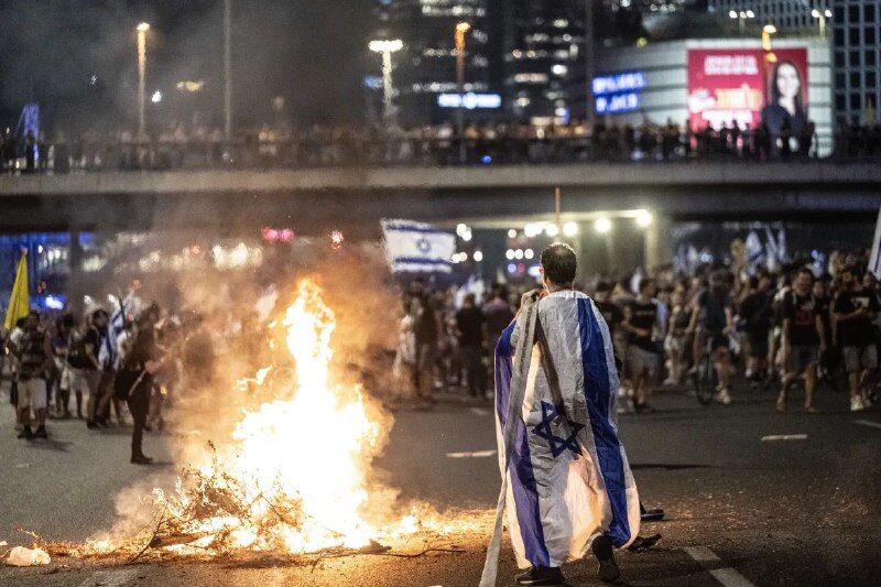 هرج‌ومرج در شمال فلسطین/موشک‌های حزب‌الله حیفا را فلج کرد