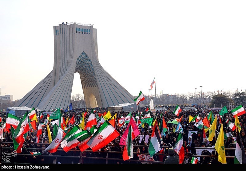 حضور مردم تهران در راهپیمایی ۲۲ بهمن و نمایش ایرانِ مقتدر