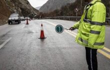 ترافیک سنگین در محورهای شمالی/ بارش باران در برخی محورها