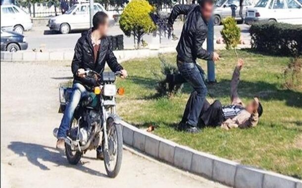 دستگیری ۲زورگیر حین ارتکاب جرم