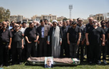 تشییع پیکر داریوش مصطفوی برگزار شد