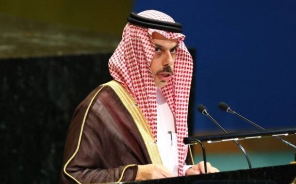 درخواست عربستان برای به رسمیت شناختن کشور فلسطین و مقابله با تجاوزگری اسرائیل