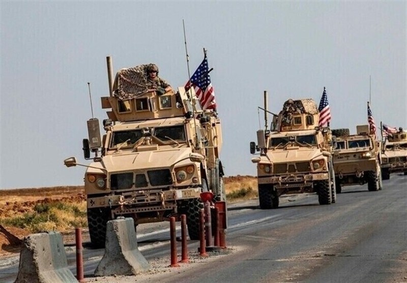 کاروان نظامی آمریکا با 50 خودروی نظامی وارد بغداد شد