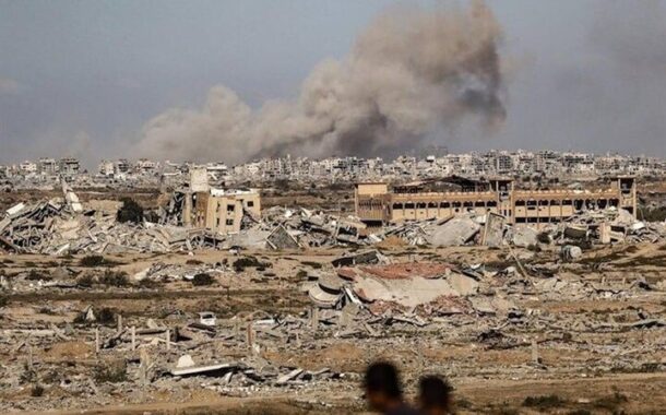 انفجارهای شدید در غزه همزمان با حملات هوایی اسرائیل