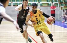 مقاومت شهرداری تبریز مقابل کاوان بسکتبال قشم تن به شکست داد