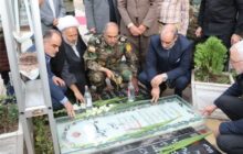 ادای احترام فرمانده نزاجا به مقام شامخ سپهبد شهید حاج قاسم سلیمانی