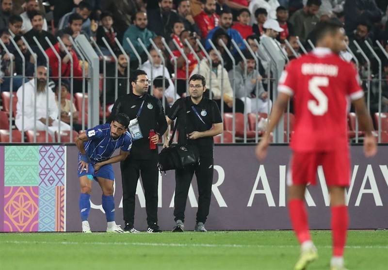 حردانی بهترین بازیکن دیدار المحرق - استقلال شد