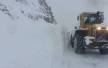 بارش یک‌ونیم متری برف در ارتفاعات الیگودرز