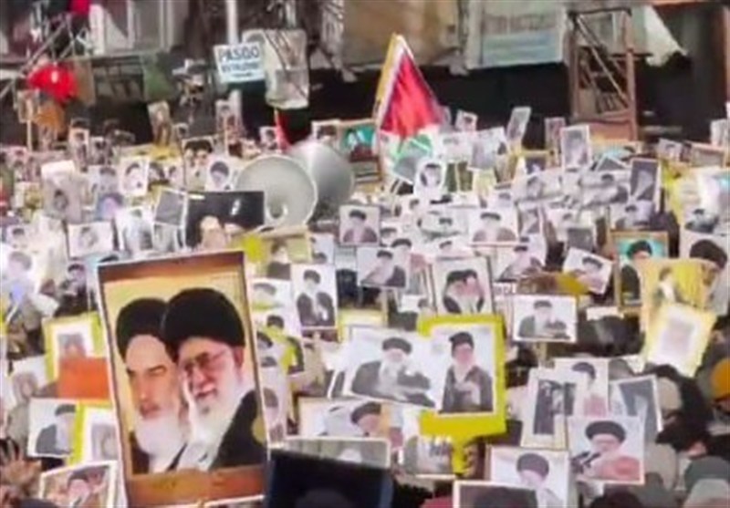 تظاهرات مردم هند در محکومیت تهدیدات آمریکا علیه رهبری