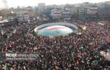 اتحاد قهرمانانه مردم تهران علیه تروریسم و اغتشاش آمریکایی - صهیونیستی