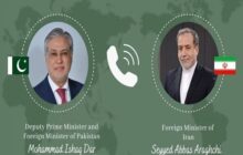 گفت‌وگوی تلفنی وزیران امور خارجه ایران و پاکستان درباره تحولات منطقه