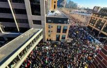 تداوم تظاهرات و اعتصاب در شهرهای مختلف آمریکا