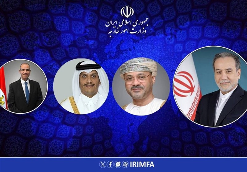 رایزنی عراقچی با وزرای خارجه منطقه