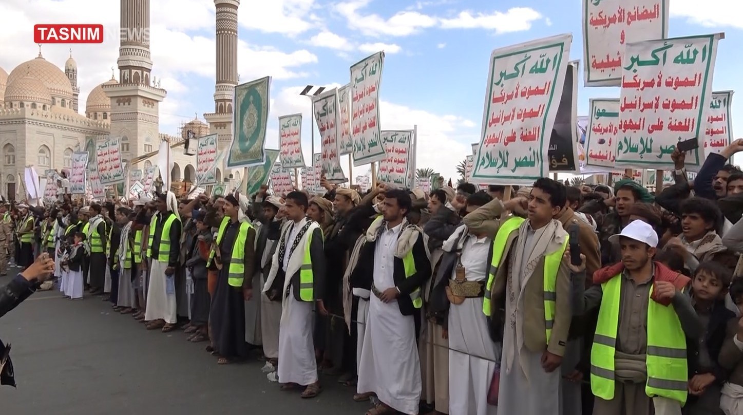 اجتماع میلیونی مردم یمن: آماده نبرد در کنار ایرانیم