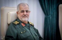 پیکر فرمانده شهید سپاه در حلقه راهپیمایان اراکی/آغاز تشییع شهید پاکپور