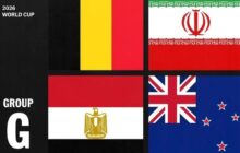 گروه G جام جهانی 2026؛ نبرد یوزهای ایرانی با شیاطین سرخ و فراعنه