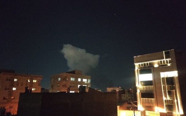 انفجارهای شدید در کویت، لحظه اصابت پهپاد ایرانی به یک هدف آمریکایی