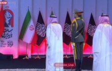 ادای احترام هیئت اعزامی عربستان به پیکر مطهر قائد شهید امت