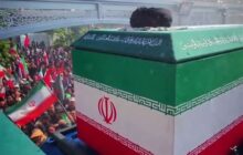مشارکت بحرینی‌ها در مراسم نمادین تشییع امام خامنه‌‌ای