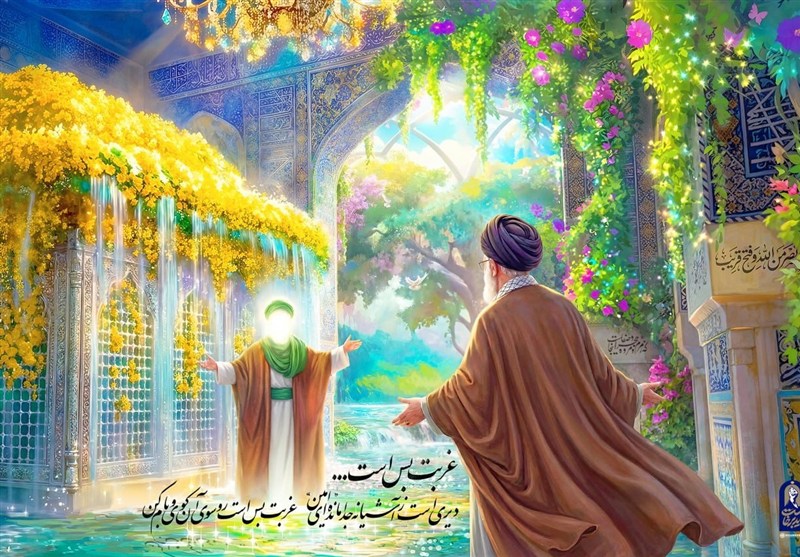 «آقای شهید ایران» در آغوش شمس‌الشموس