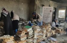 نجات کتابخانه‌ای که 3 بار هدف ماشین انهدام اسرائیل قرار گرفت