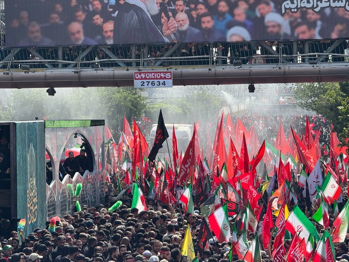 تهران برای همیشه با قائد امت خداحافظی کرد