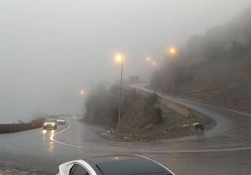 ترافیک سنگین در جاده چالوس و محور هراز
