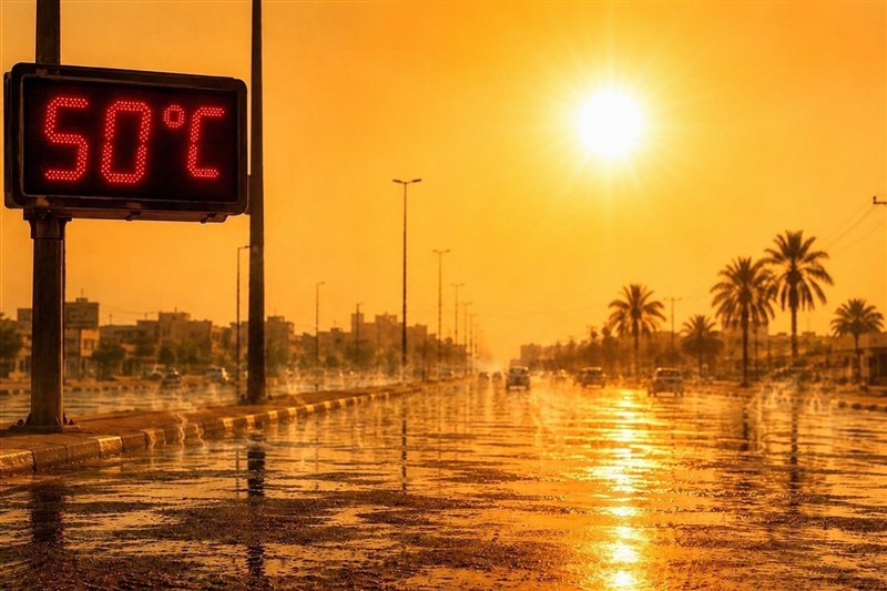 گرمای شدید در جنوب و مرکز؛ ناپایداری در نوار شمالی