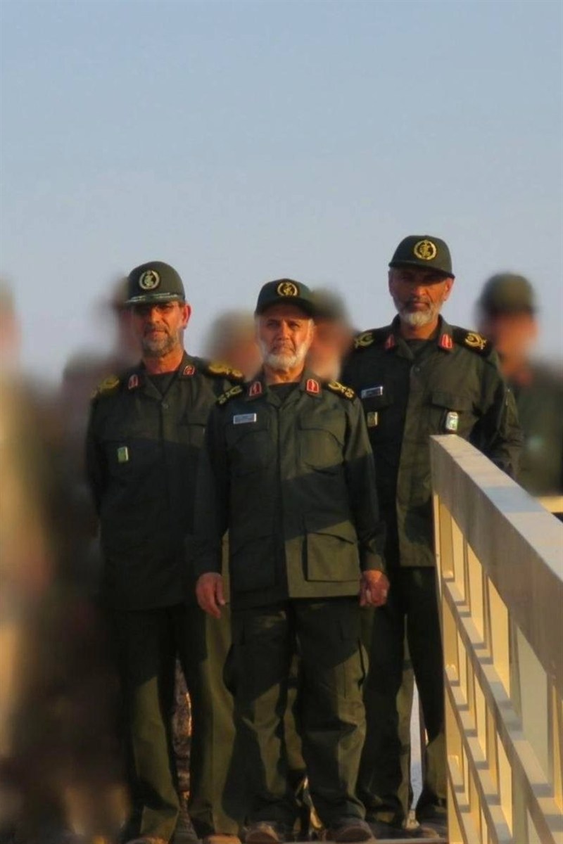 سرداران جنوب در کنار شهید رشید