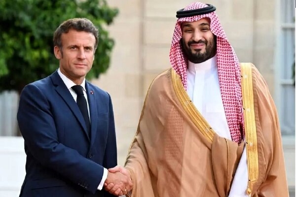 گفتگوی تلفنی رئیس‌جمهور فرانسه و ولیعهد سعودی