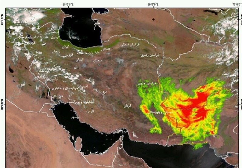 تشدید طوفان گردوخاک در سیستان/ هشدار نارنجی صادر شد