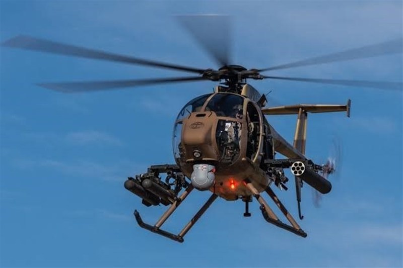 یمن یک قربانی جدید به لیست موشک 358 اضافه کرد: بالگرد سعودی AH-6i